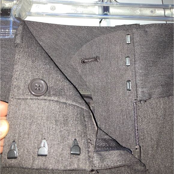 Structured gray slacks - Picture 3 of 4